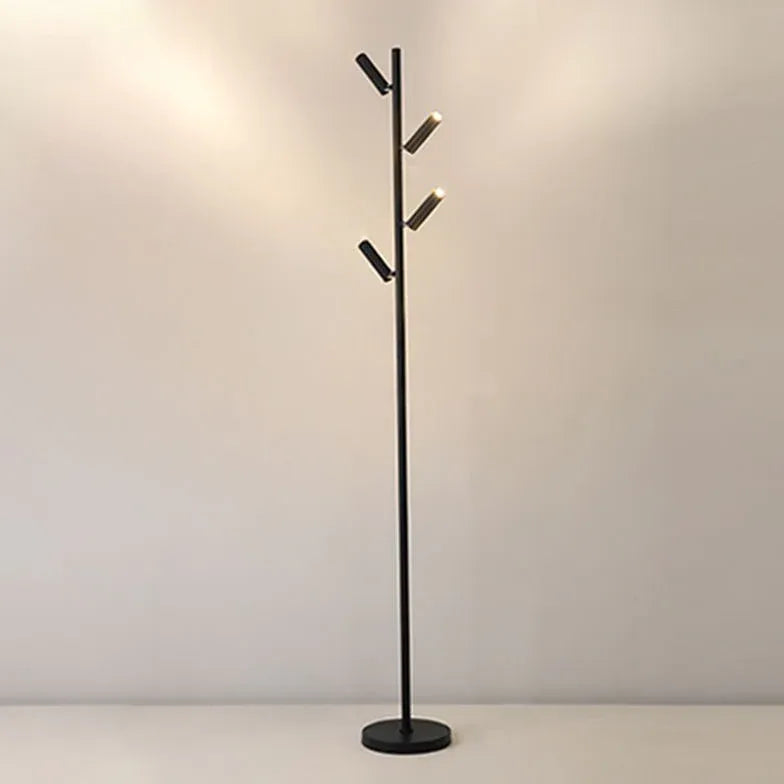 Floor Lamp For Bedroom Cooley Metal & Acrylic Ip20 Plug Led