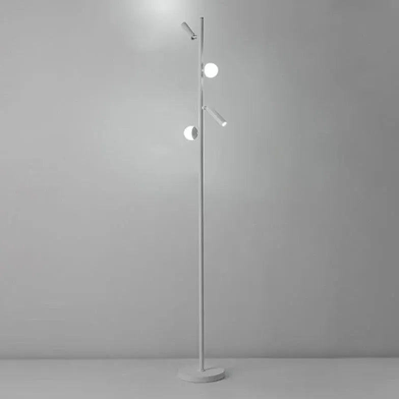 Floor Lamp For Bedroom Cooley Metal & Acrylic Ip20 Plug Led