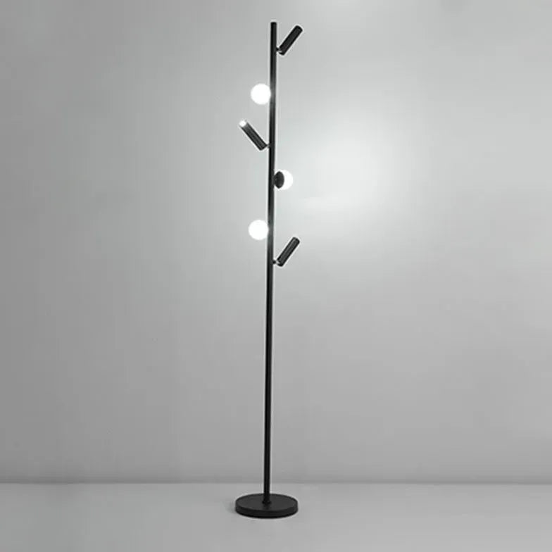 Floor Lamp For Bedroom Cooley Metal & Acrylic Ip20 Plug Led