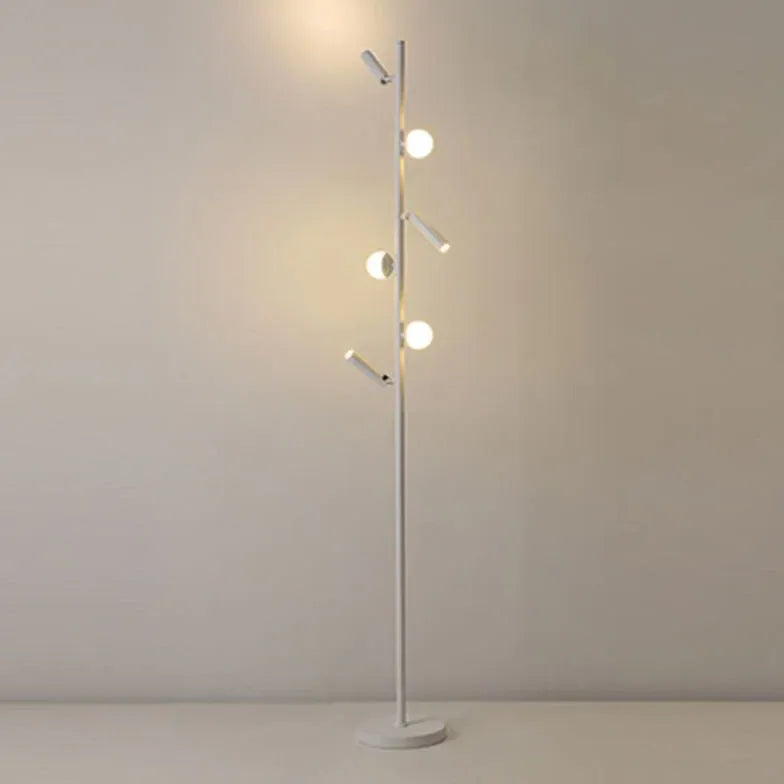 Floor Lamp For Bedroom Cooley Metal & Acrylic Ip20 Plug Led