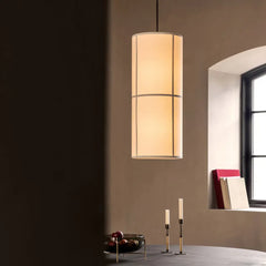 Light Single Pendant For Bedroom Cylinder Renee Metal Led