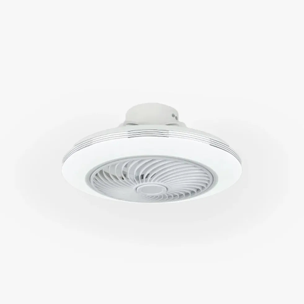 Ceiling Fan With Light For Bedroom Edge Metal Ip20 Led Dimmable