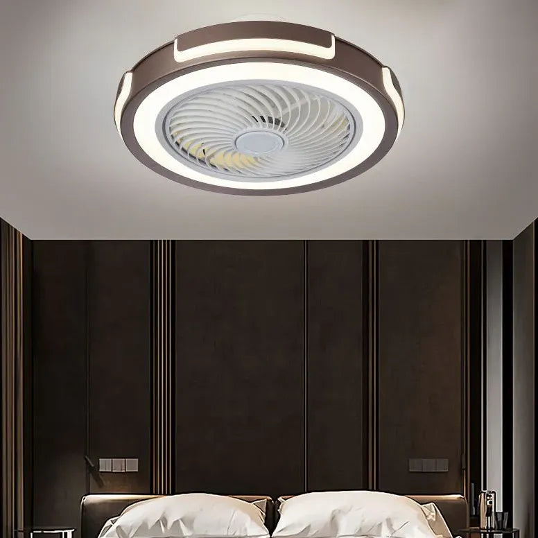 Ceiling Fan With Light For Kitchen Edge Metal Ip20