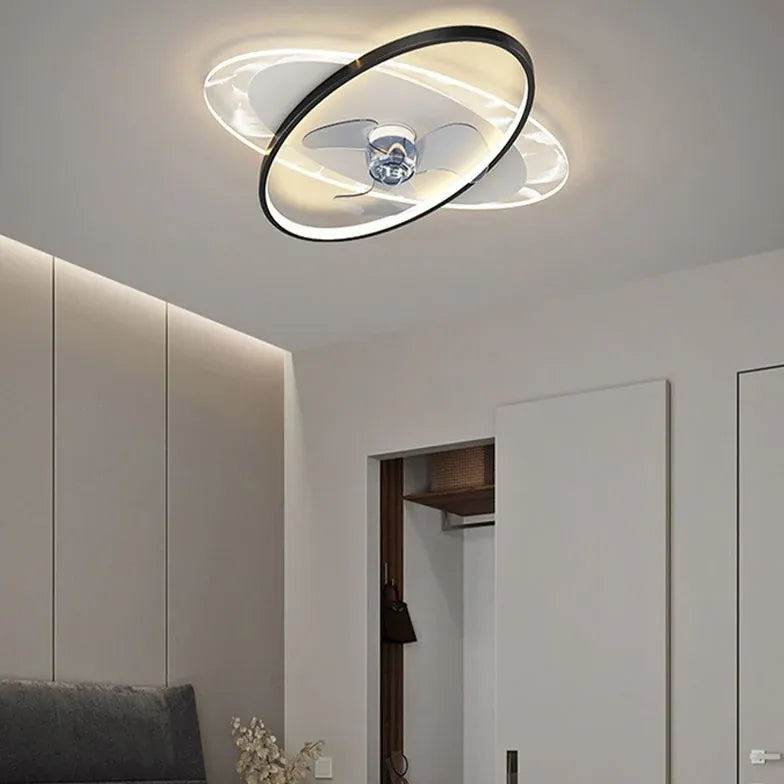 Ceiling Fan With Light For Bedroom Edge Metal