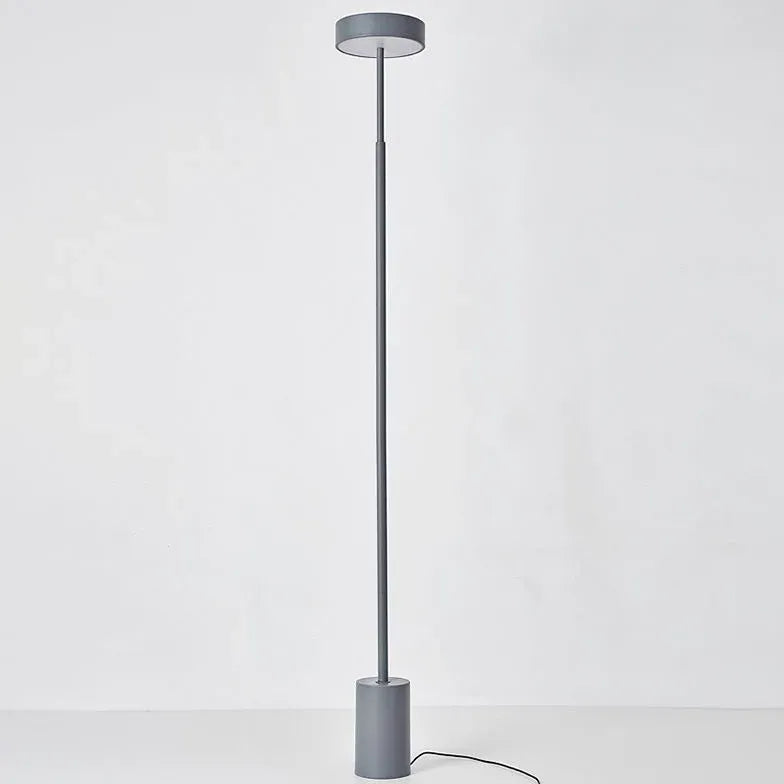 Black Floor Lamp For Bedroom Linear Edge Metal Plug Ip20 Led