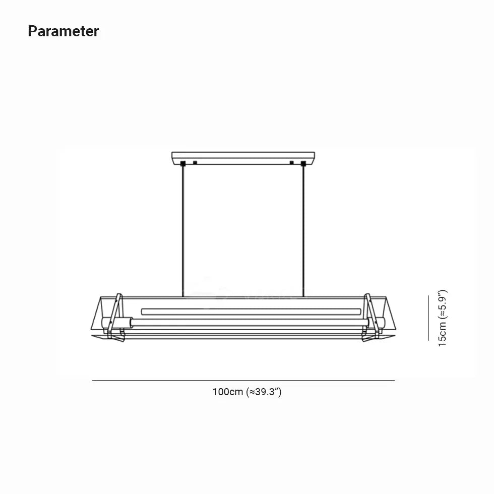 Pendelleuchte Braun Modernes Minimalistisches Acryl Design