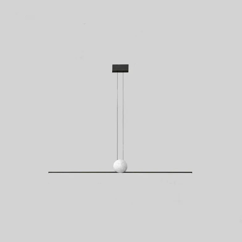 Bar Pendant Light For Kitchen Linear Edge Aluminium Led