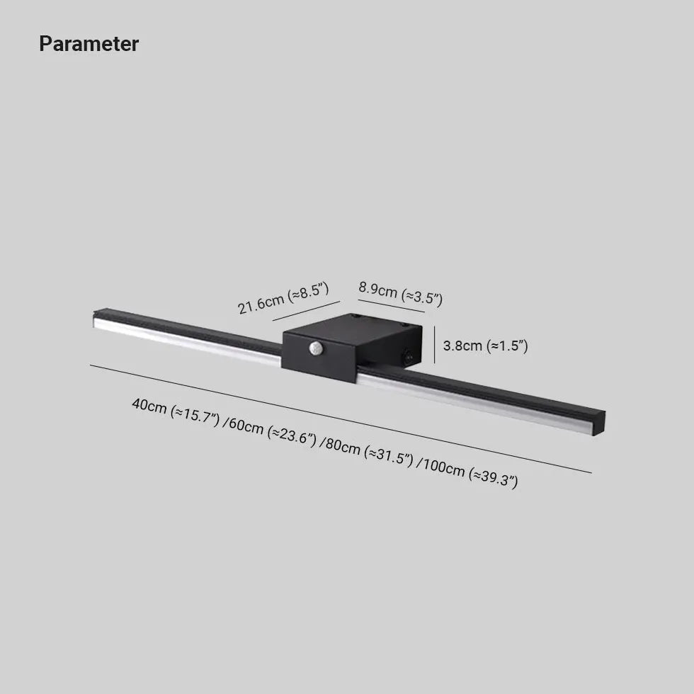 Wandleuchte Bad Design im modernen nordischen Aluminium Stil