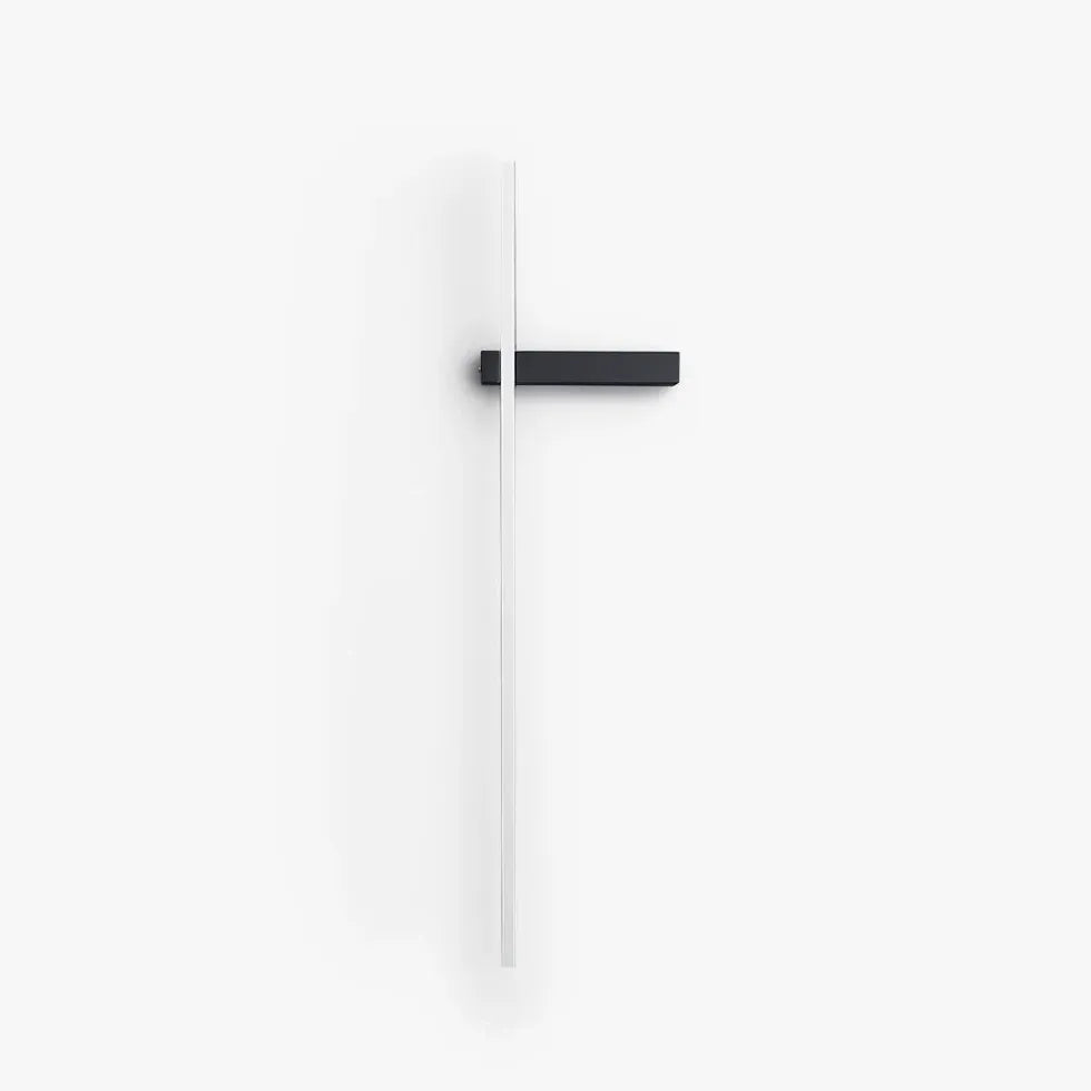 Flush Wall Light For Bedroom Linear Edge Metal Led Warm White