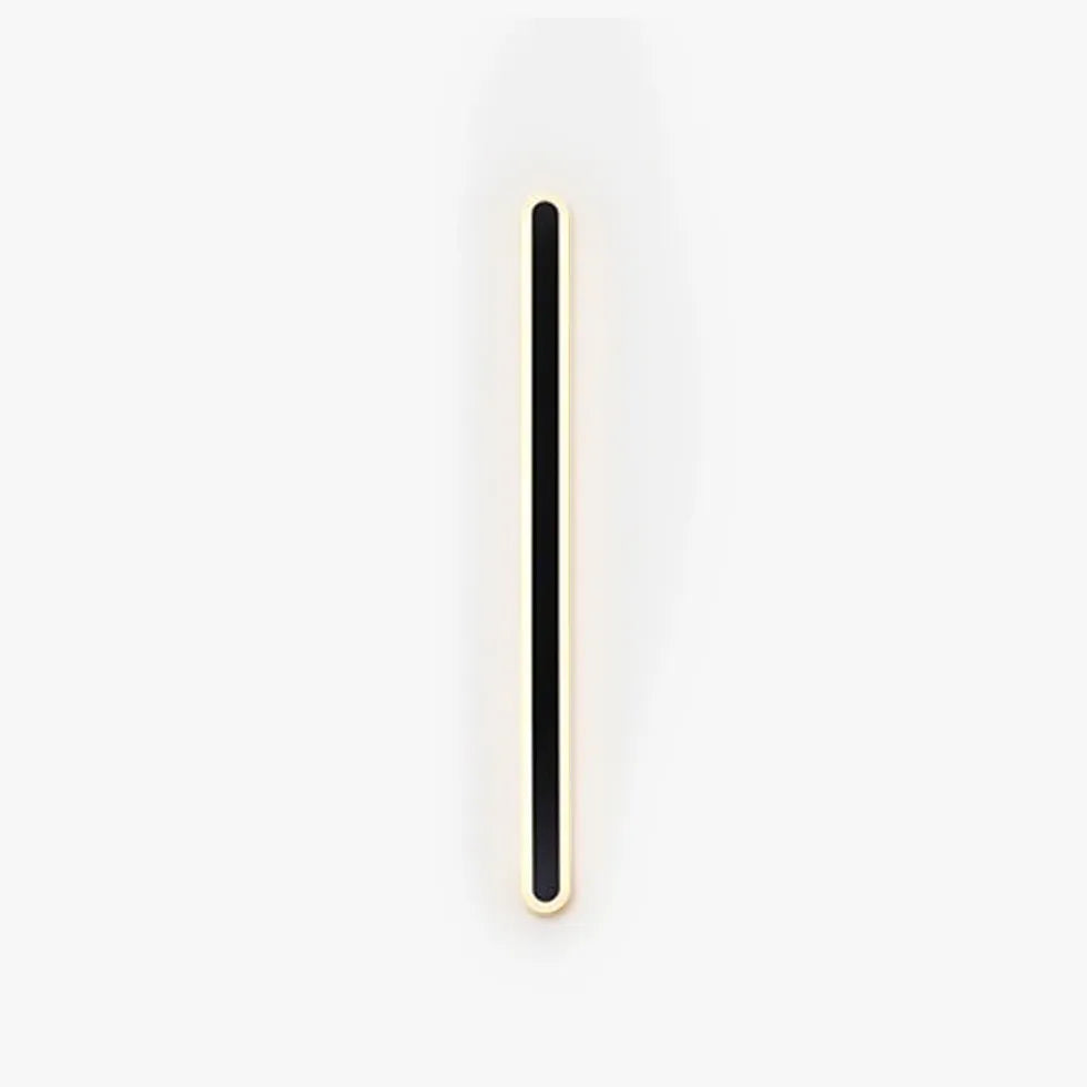 Outdoor Wall Light For Kitchen Linear Edge Metal & Acrylic Led Ip65 Dimmable