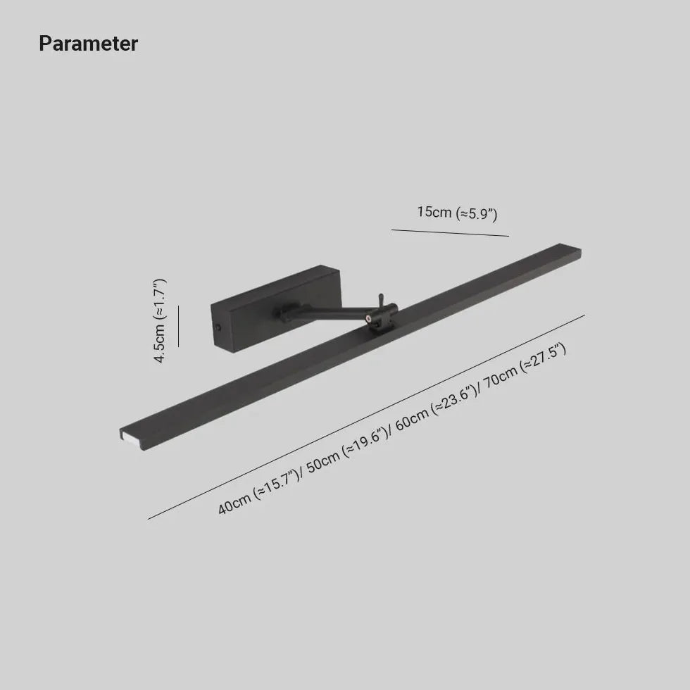 Wandleuchte Metall Schwarz im nordischen Antibeschlag Design