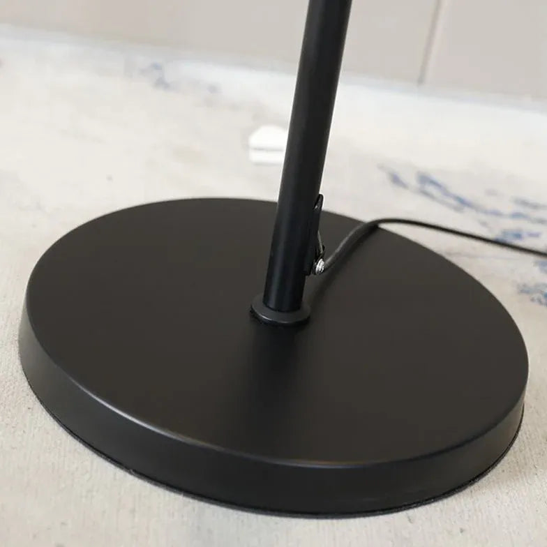 Black Floor Lamp For Bedroom Linear Edge Metal Plug Ip20 Led