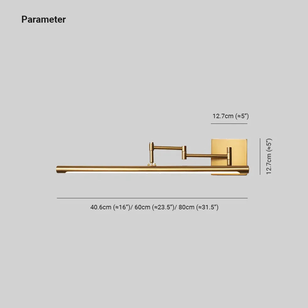 Led Wall Light For Bathroom Edge Metal Natural Light Led Ip44