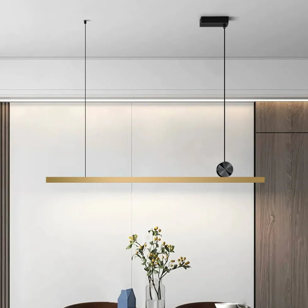 Bar Pendant Light For Kitchen Linear Edge Metal Led Ip20