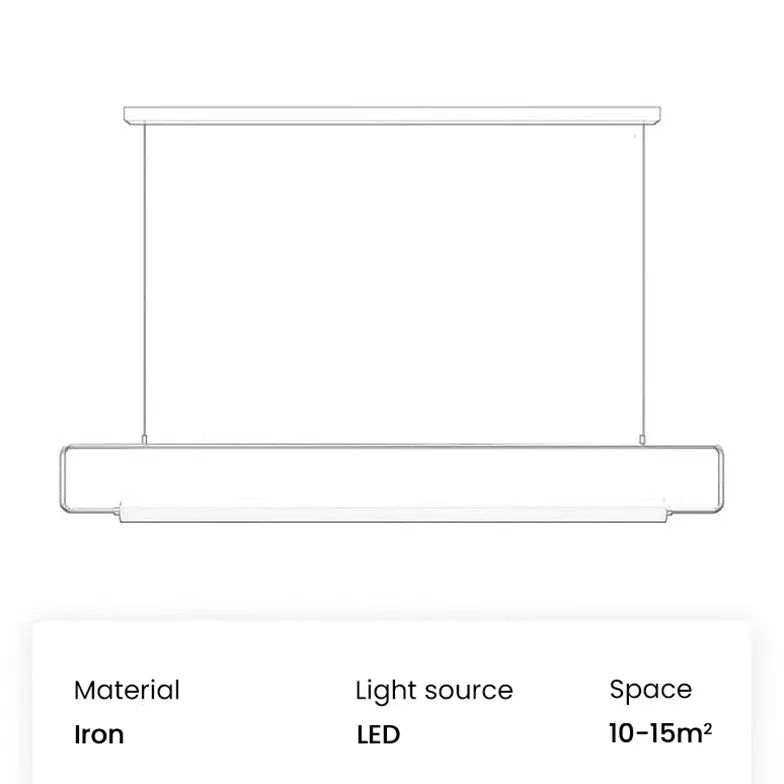 LED Hängelampe Esstisch Nordisch Minimalistisch Linien Design