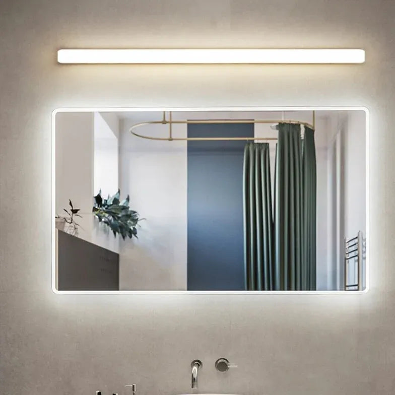 White Mirror Light For Bedroom Edge Acrylic Led Ip44