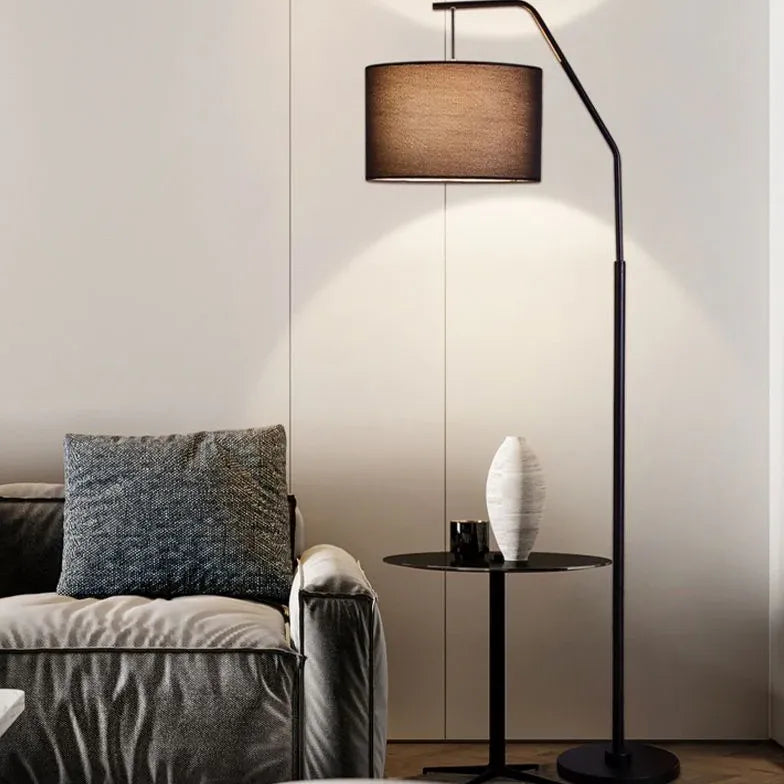 Floor Lamp For Bedroom Cylinder Eryn Metal Led