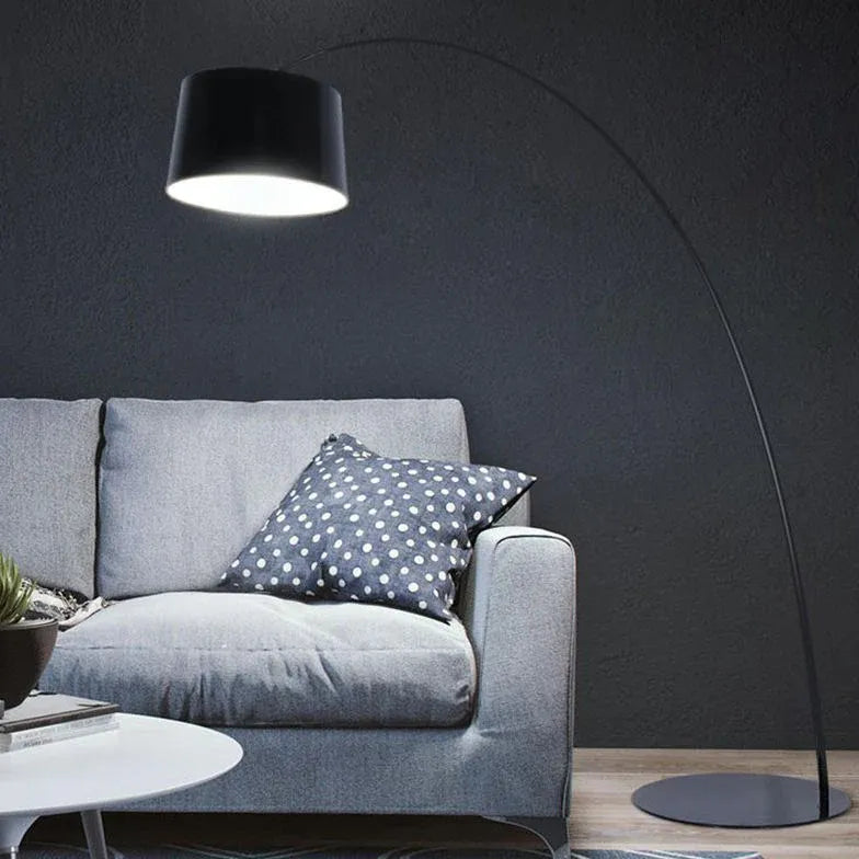 Black Floor Lamp For Bedroom Eryn Metal Plug