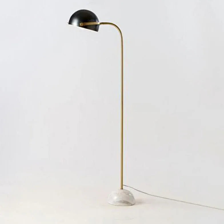 Black Floor Lamp For Bedroom Eryn Metal & Iron Led Plug