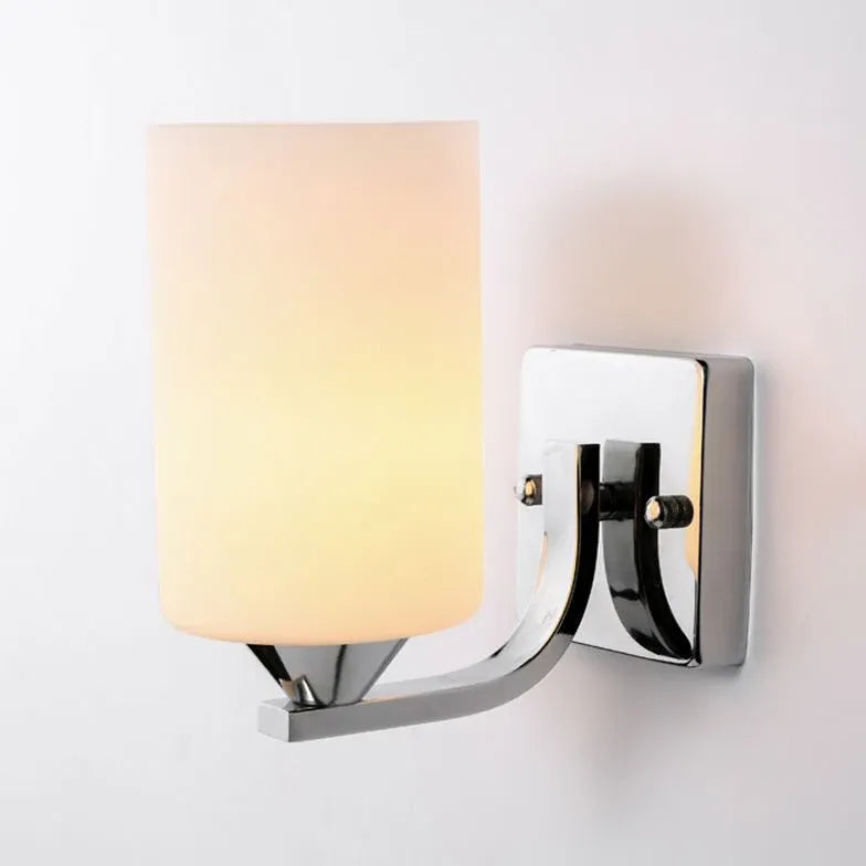 Black Double Arm Wall Light For Bathroom Eryn Metal Ip20