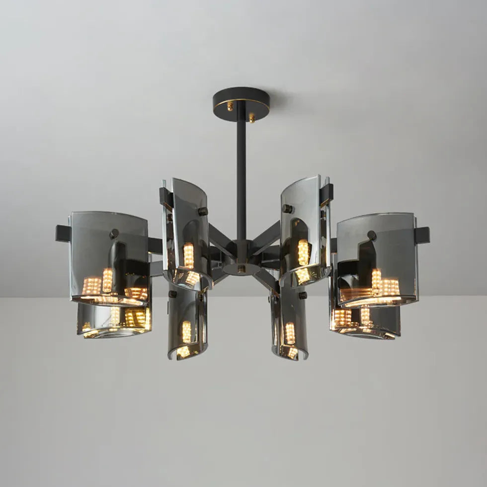 Moderne Pendelleuchte im italienischen Luxusdesign aus Vollkupfer