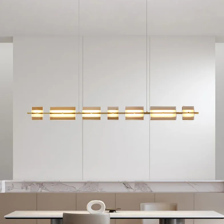 LED Pendelleuchte Küche Vollkupfer Italienisch Minimalistisch