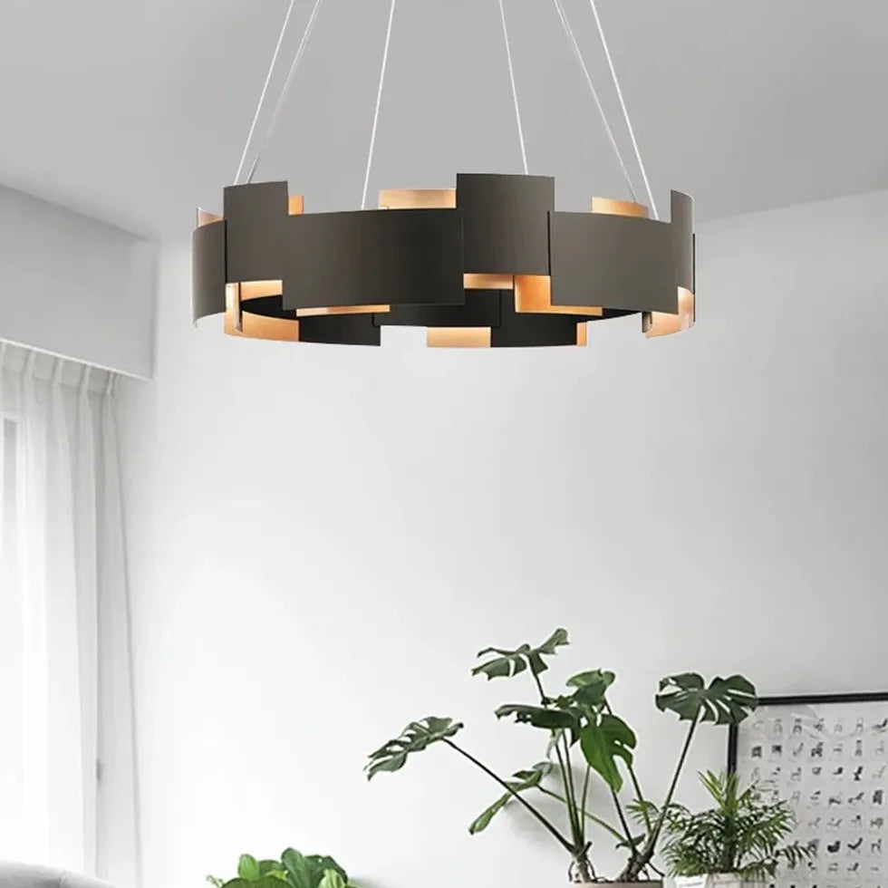 Black Pendant Light For Bedroom Evette Metal Led