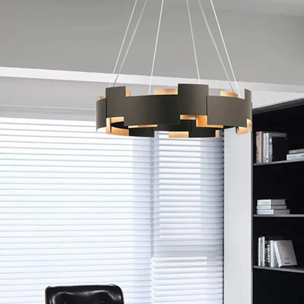 Black Pendant Light For Bedroom Evette Metal Led