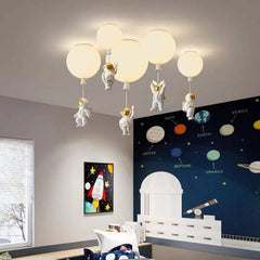 Flush Light For Children's Room Fateh Metal & Acrylic Led Warm White Ip20