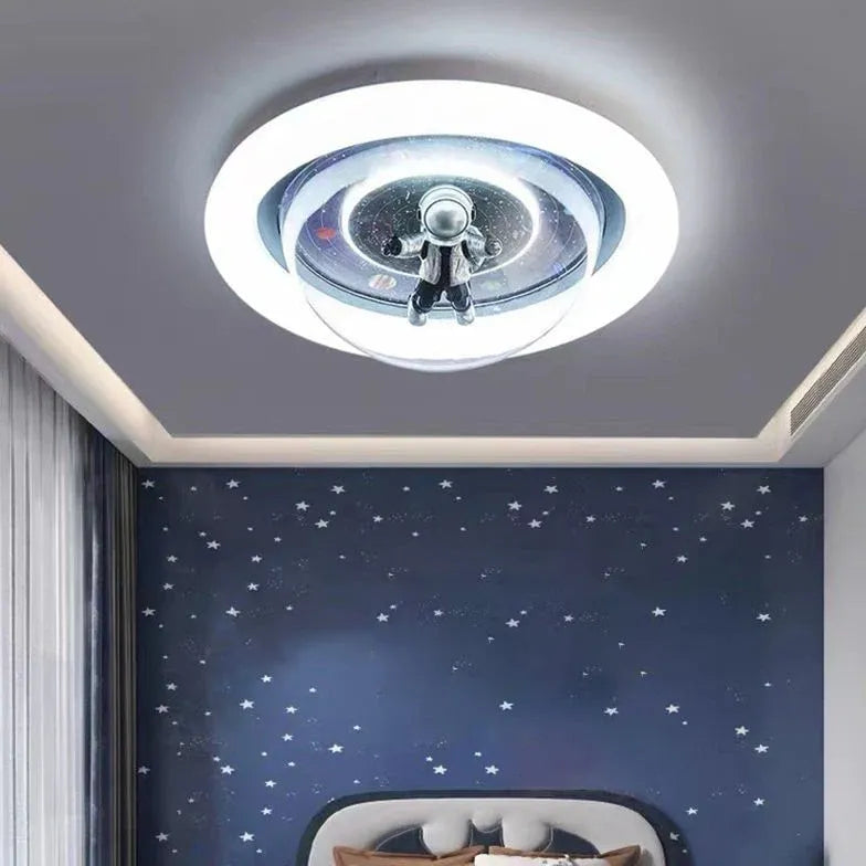 Flush Light For Bedroom Fateh Metal Dimmable