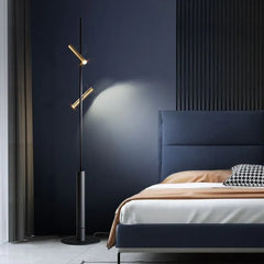 Floor Lamp For Bedroom Linear Freja Metal Led Warm White