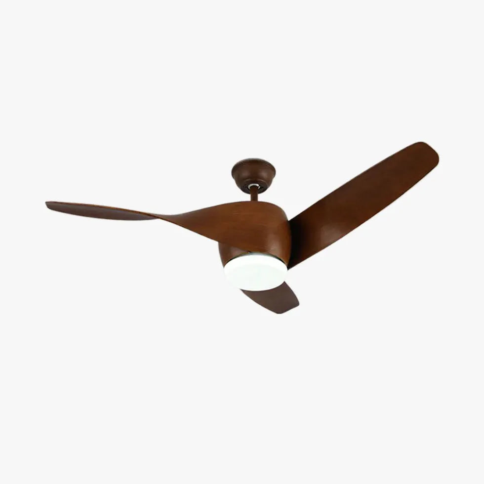 Ceiling Fan With Light For Bedroom Garner Metal Led