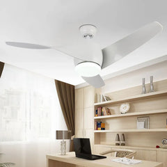 Ceiling Fan With Light For Bedroom Garner Metal Led