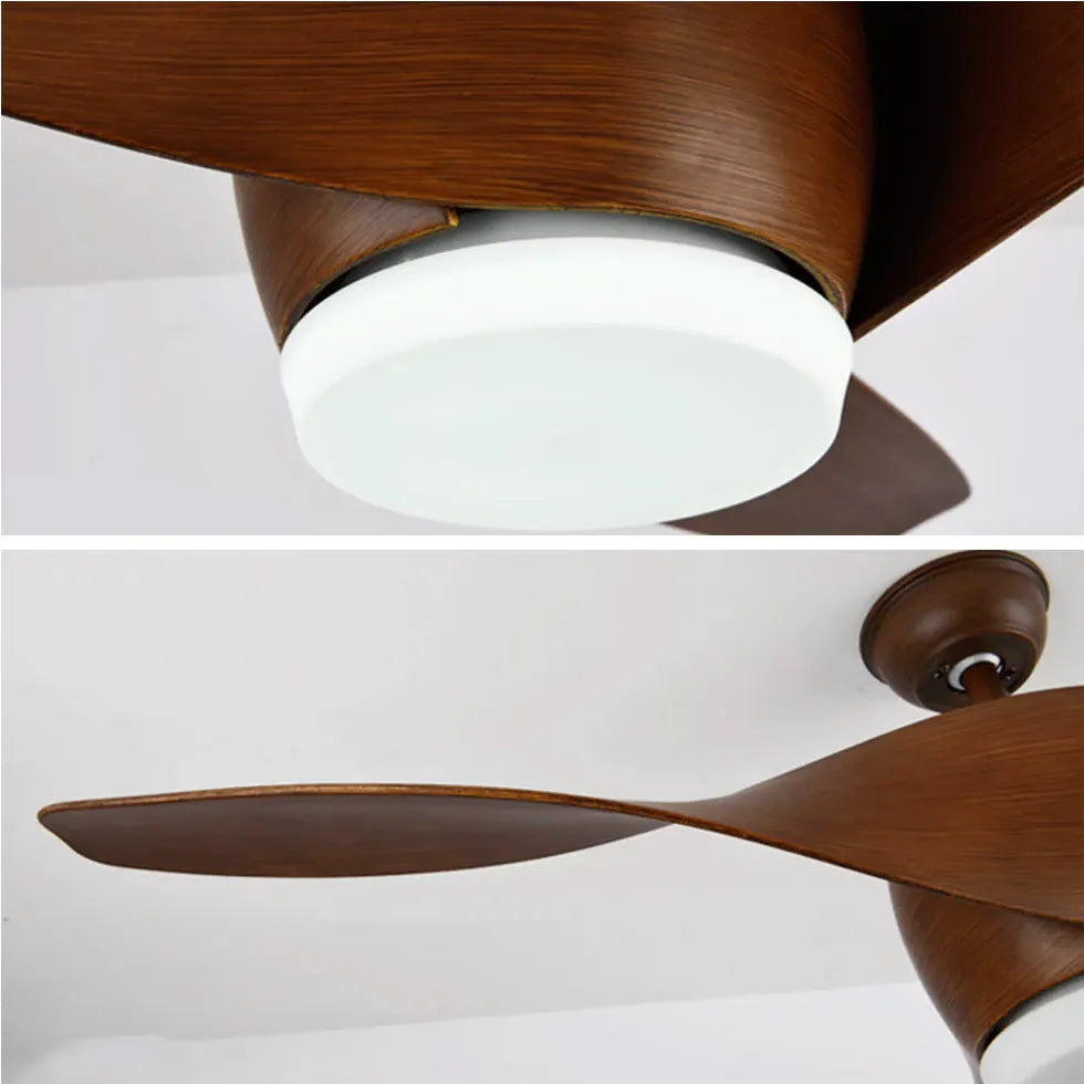 Ceiling Fan With Light For Bedroom Garner Metal Led