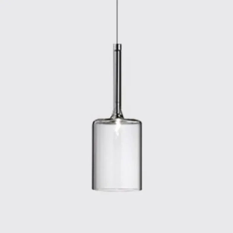 Coloured Glass Pendant Light For Study Room Glass Ip20