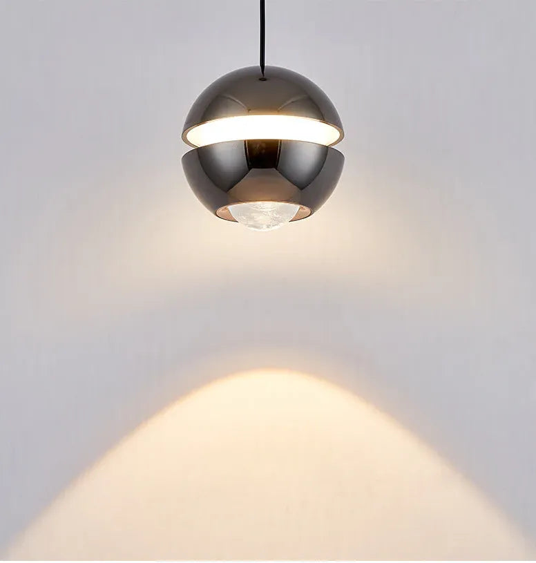 Bedside Pendant Light For Bedroom Hailie Metal Led Without Bulbs Ip20