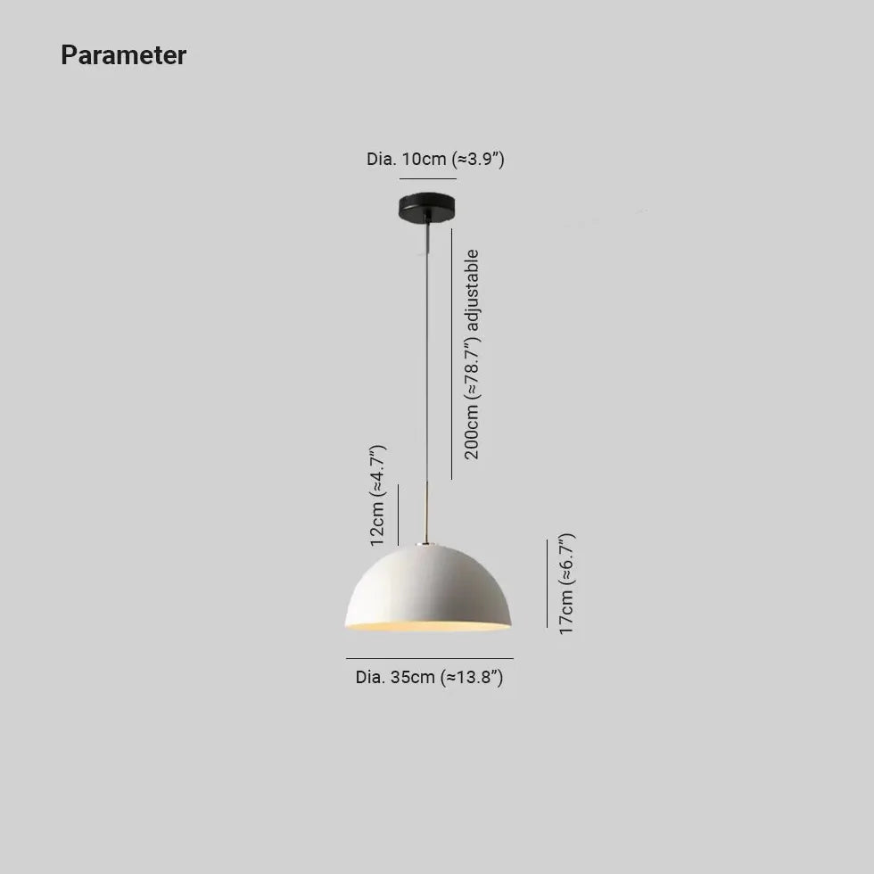 LED Hängelampe rund im stilvollen minimalistischen Design