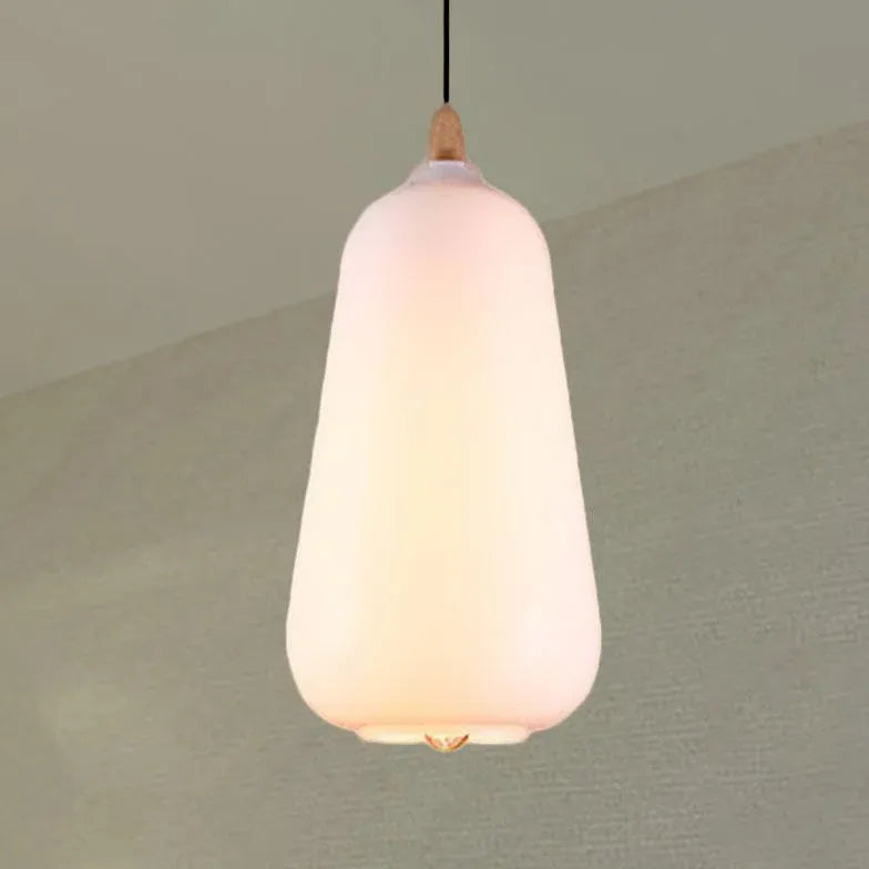 Bedside Pendant Light For Bedroom Hailie Glass Ip20 Without Bulbs