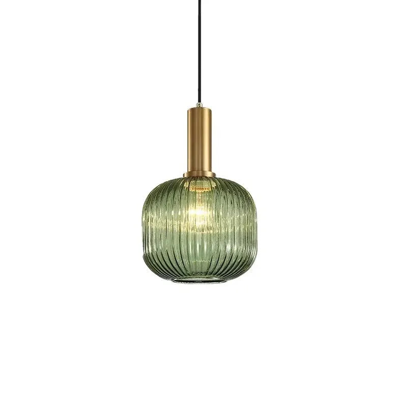 Green Light Single Pendant For Bedroom Hailie Metal Led Ip20