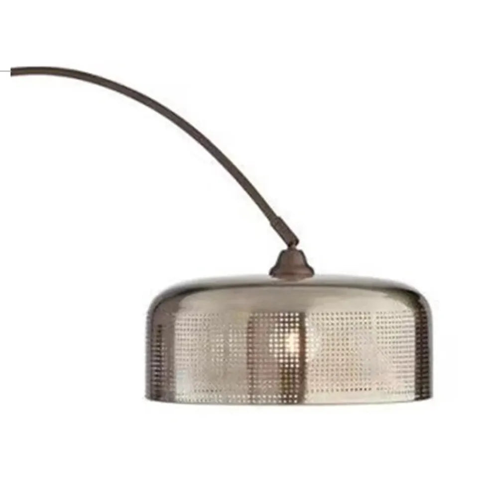 Brown Floor Lamp For Bedroom Hailie Metal Led Plug Ip20