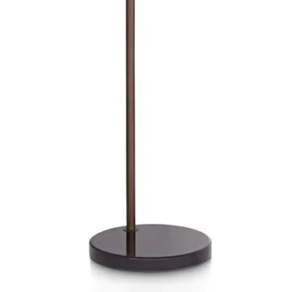 Brown Floor Lamp For Bedroom Hailie Metal Led Plug Ip20