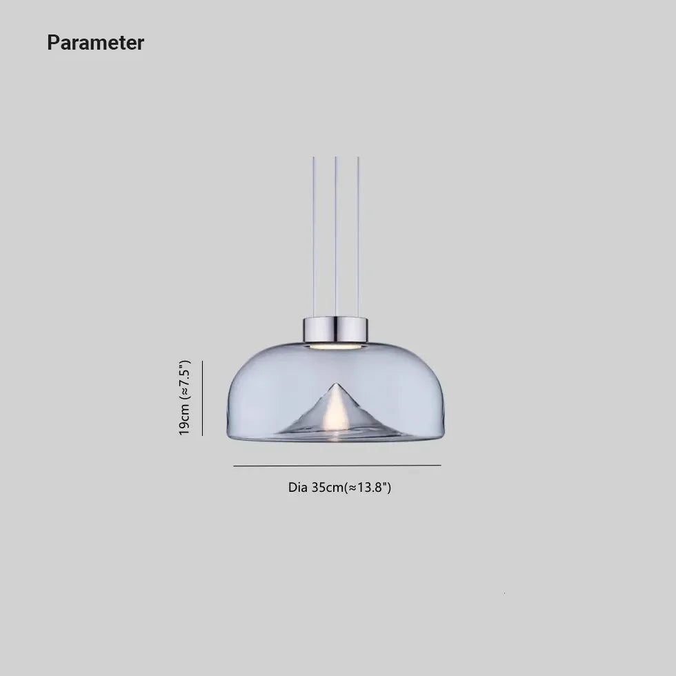 pendelleuchte glas einflammig für nordische minimalistische einrichtung