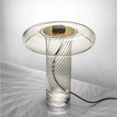 Elegant Bedroom Glass Table Lamp Decorative