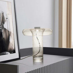 Elegant Bedroom Glass Table Lamp Decorative