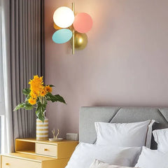 Single Arm Wall Light For Children's Room Jevon Metal Ip20 Led