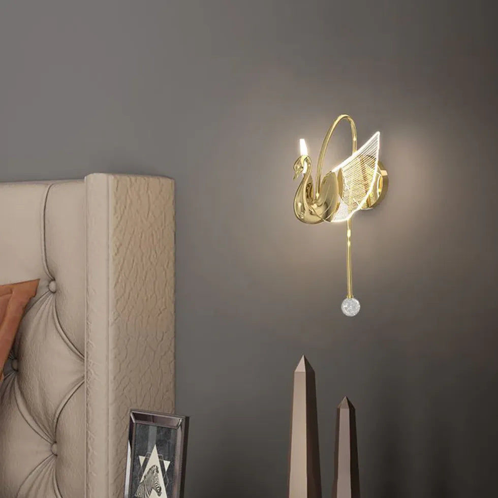 wandleuchten innen gold Elegante Designs für stilvolle Räume