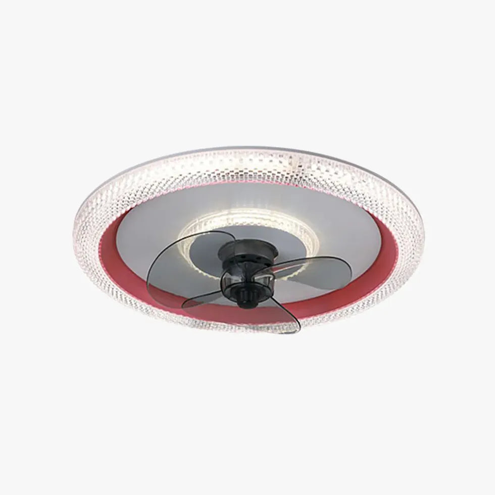 Ceiling Fan With Light For Bedroom Kirsten Metal Led Dimmable