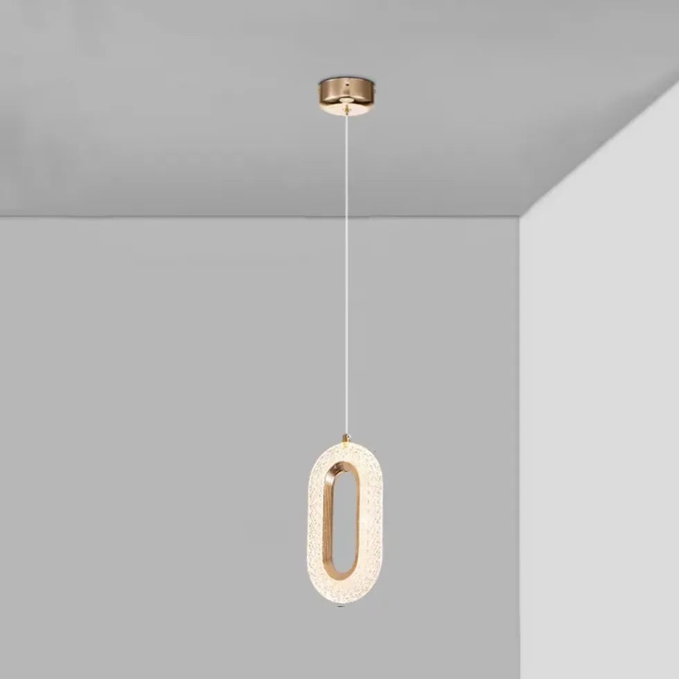 Light Single Pendant For Study Room Kirsten Acrylic Ip20 Led Dimmable