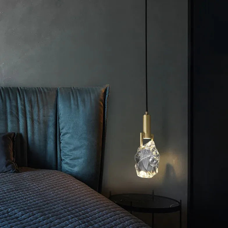 Light Single Pendant For Bedroom Kristy Metal Warm White Ip20 Led