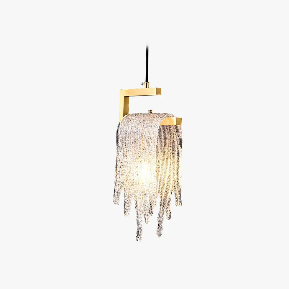 Light Single Pendant For Bedroom Kristy Crystal Led